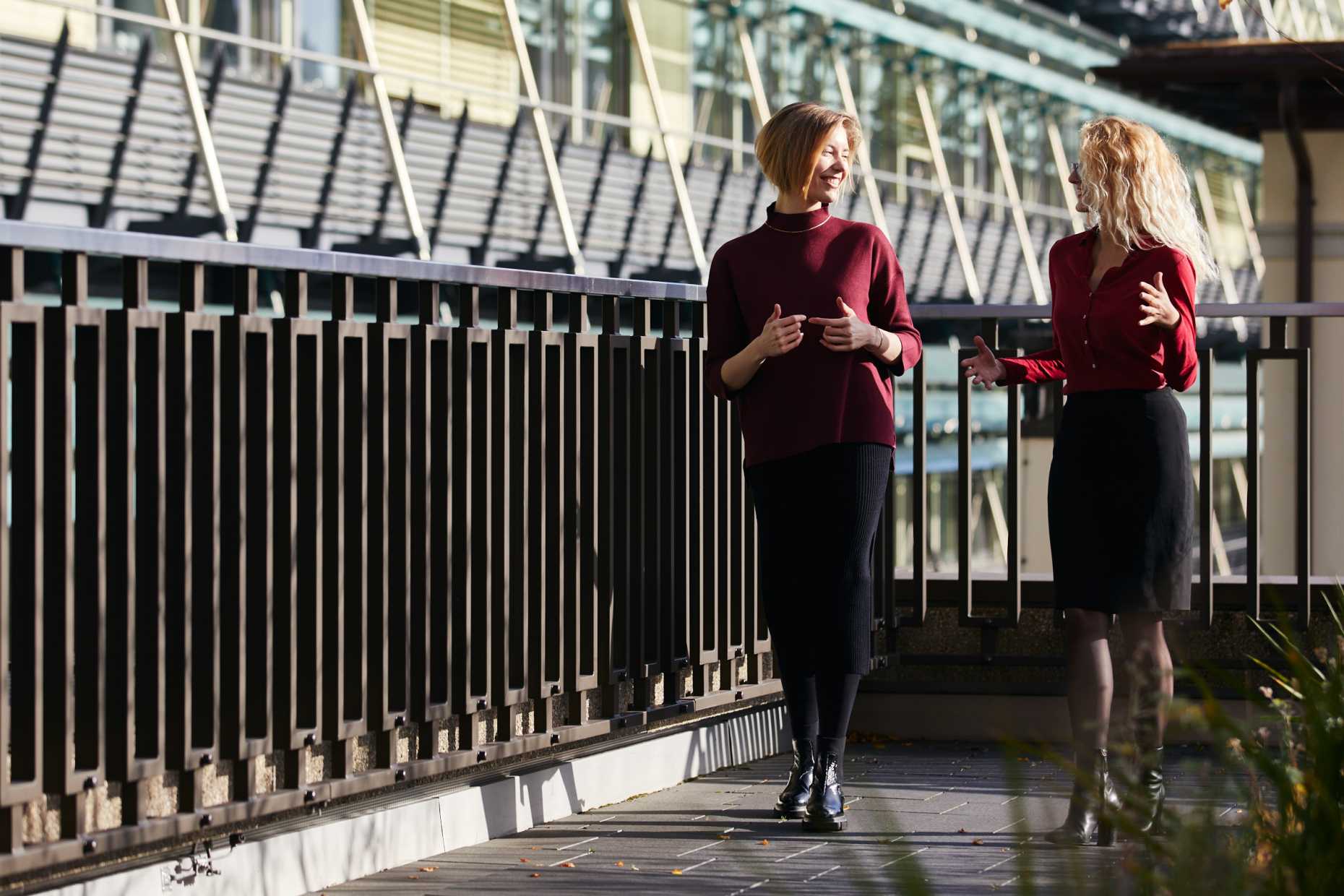 Enlarged view: Anna Kulakovskaya and Stefani Stefanova