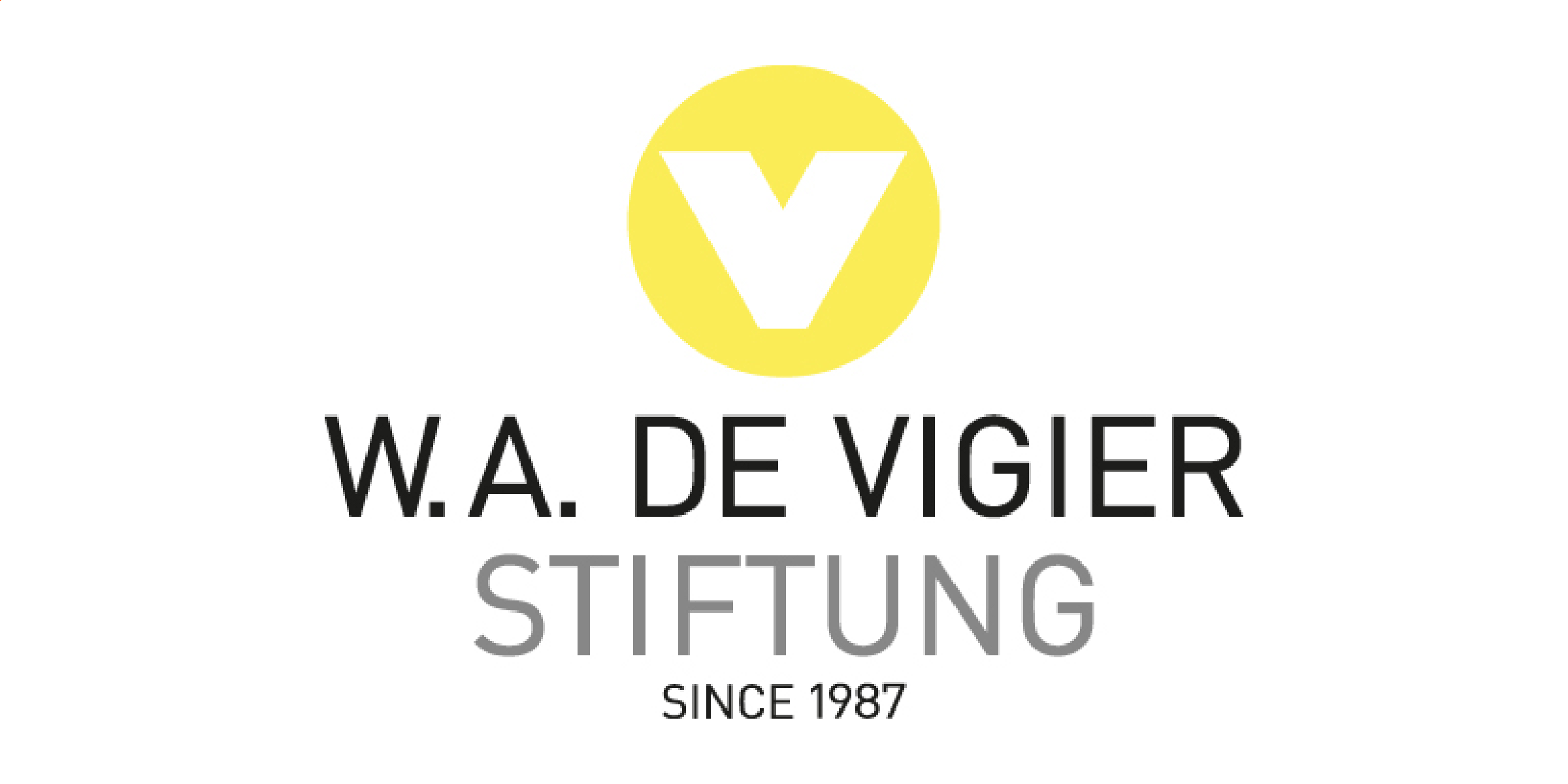 Logo W.A. de Vigier Foundation link to website